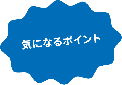 気になるポイント